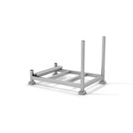 Aftagelig stålstolpestilling