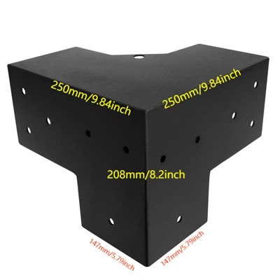 6''x6'' 3-Way Pergola-beslag